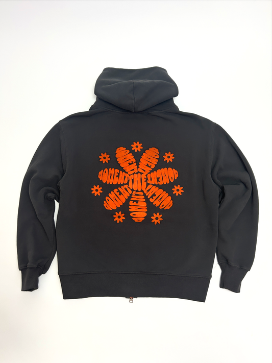 Molten Bloom Zip Hoodie