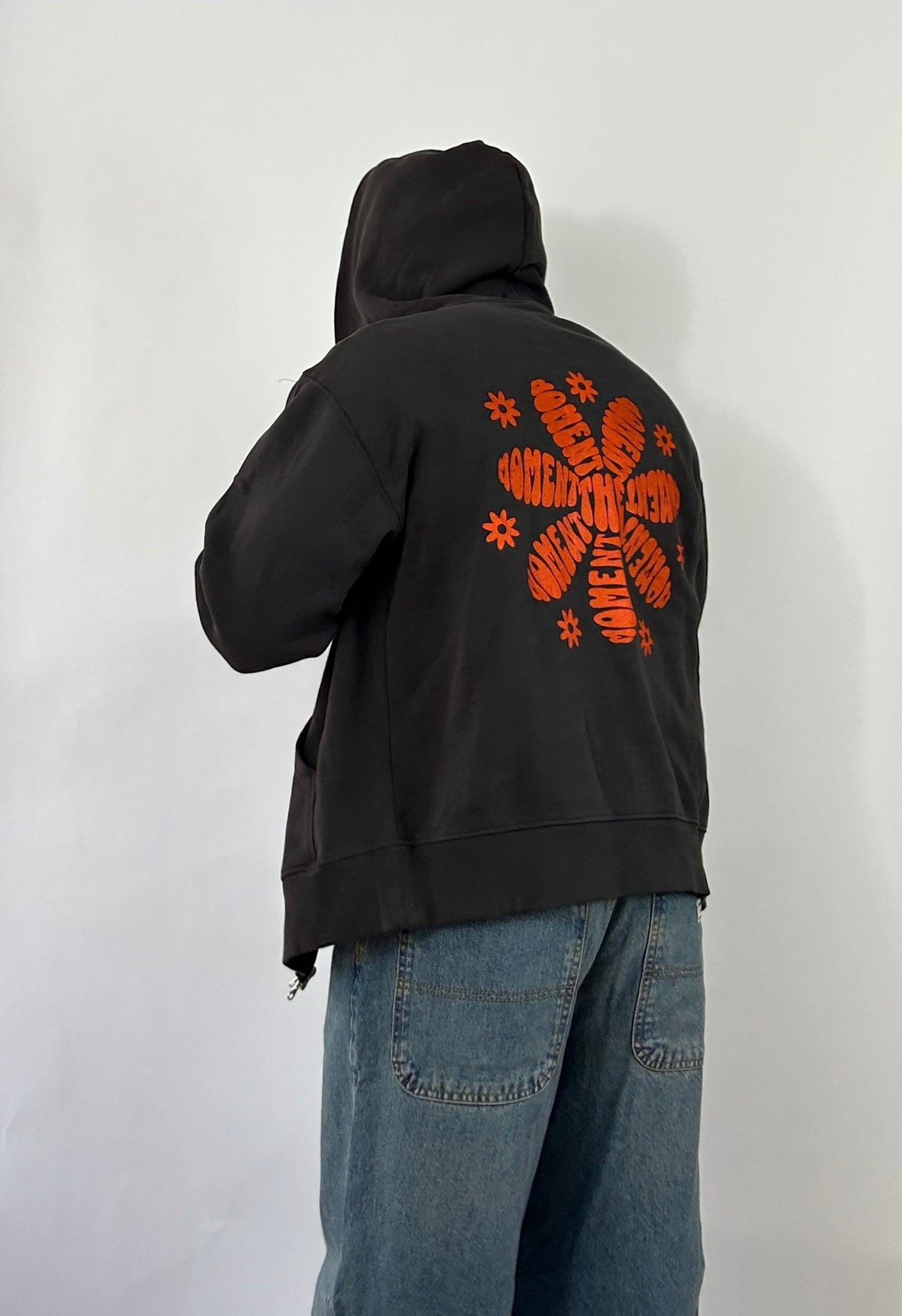Molten Bloom Zip Hoodie