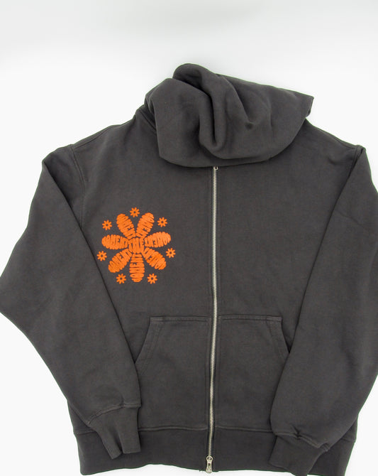Molten Bloom Zip Hoodie